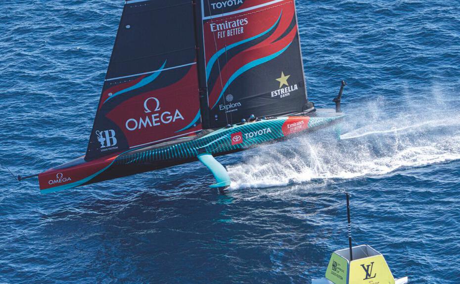 Zieleinlauf. Neun Wettfahrten lang dauerte der 37. America’s Cup. Emirates Team New Zealand gewann mit 7:2 und bestach mit nahezu perfekter seglerischer Choreografie auf dem Wasser